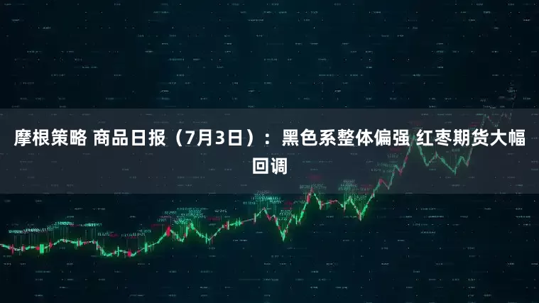 摩根策略 商品日报（7月3日）：黑色系整体偏强 红枣期货大幅回调