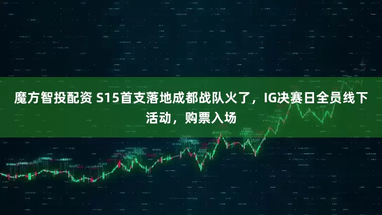 魔方智投配资 S15首支落地成都战队火了，IG决赛日全员线下活动，购票入场